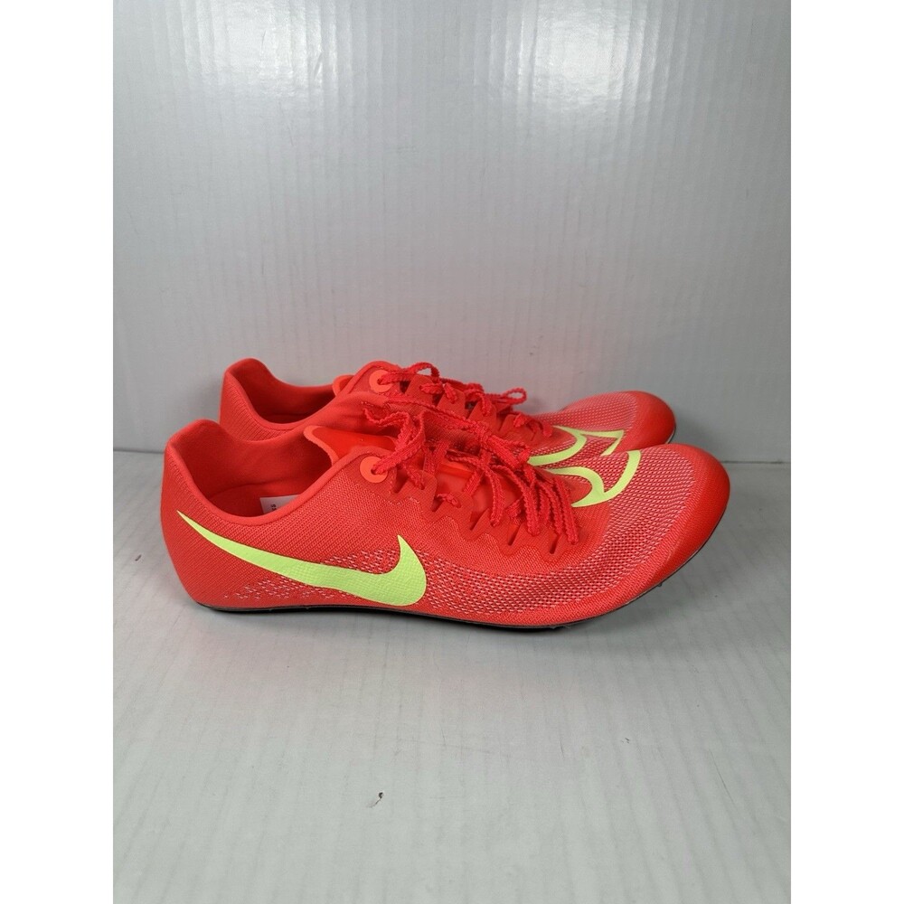 Size 10 Nike Zoom Ja Fly 4 Track Field Spikes Crimson Volt Mens DR2741-601 NEW